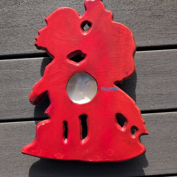 Vintage Raggedy Ann and Andy Ceramic Wall Plaque Wall Hanging - Picture 6 of 6